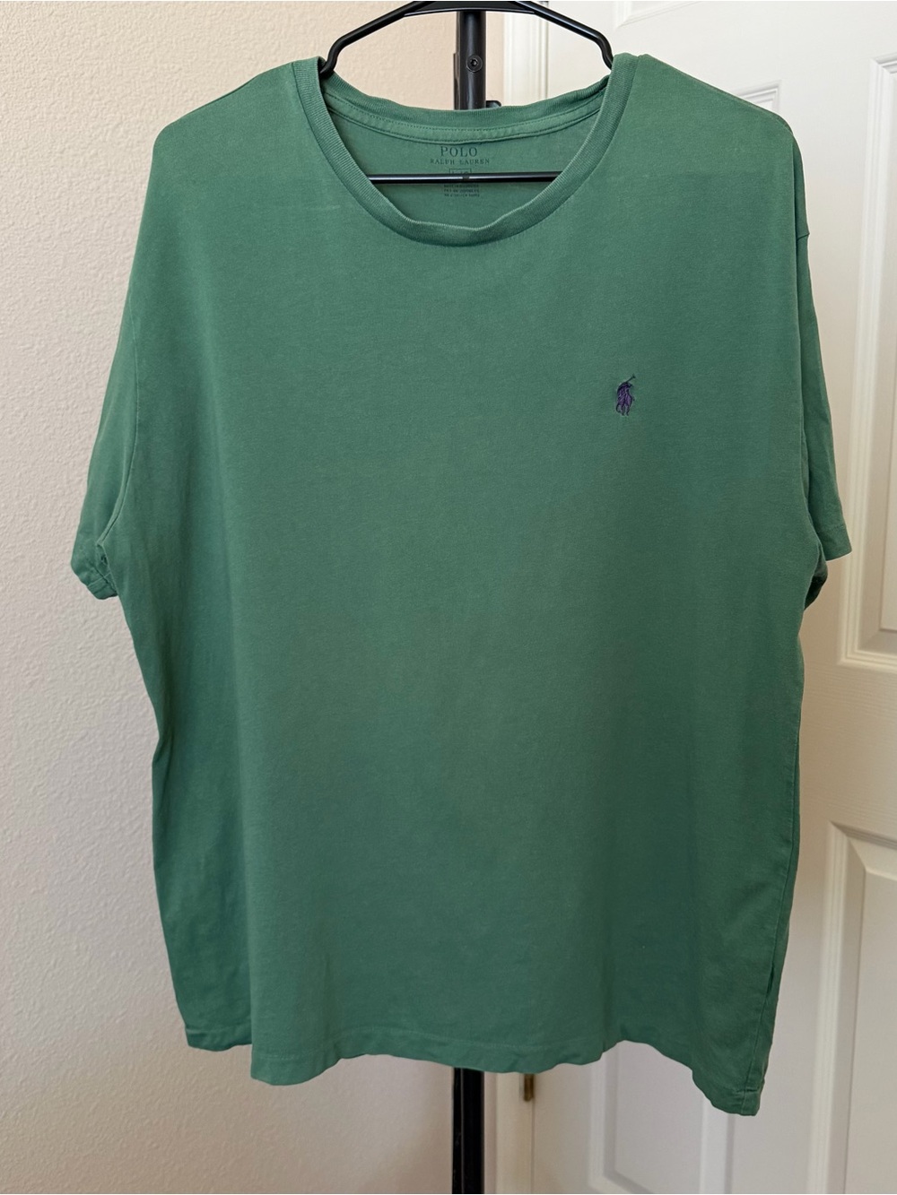 Polo Ralph Lauren men’s large green casual t-shirt comfy normcore preppy skater